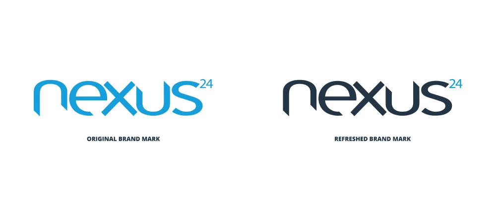 Nexus24 Old and New Logo