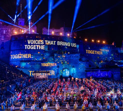 Edinburgh Tattoo Castle