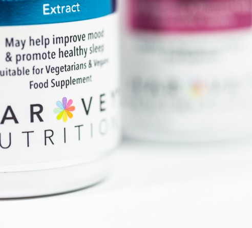 Harvey Nutrition bottle close ups